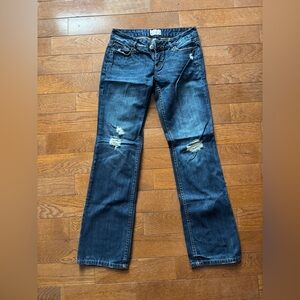 Low-rise y2k women’s AERO JEANS